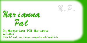 marianna pal business card